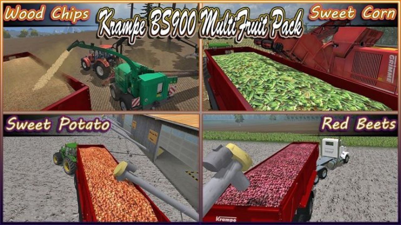 Krampe BS900 MultiFruit Four Acres Farm Edition