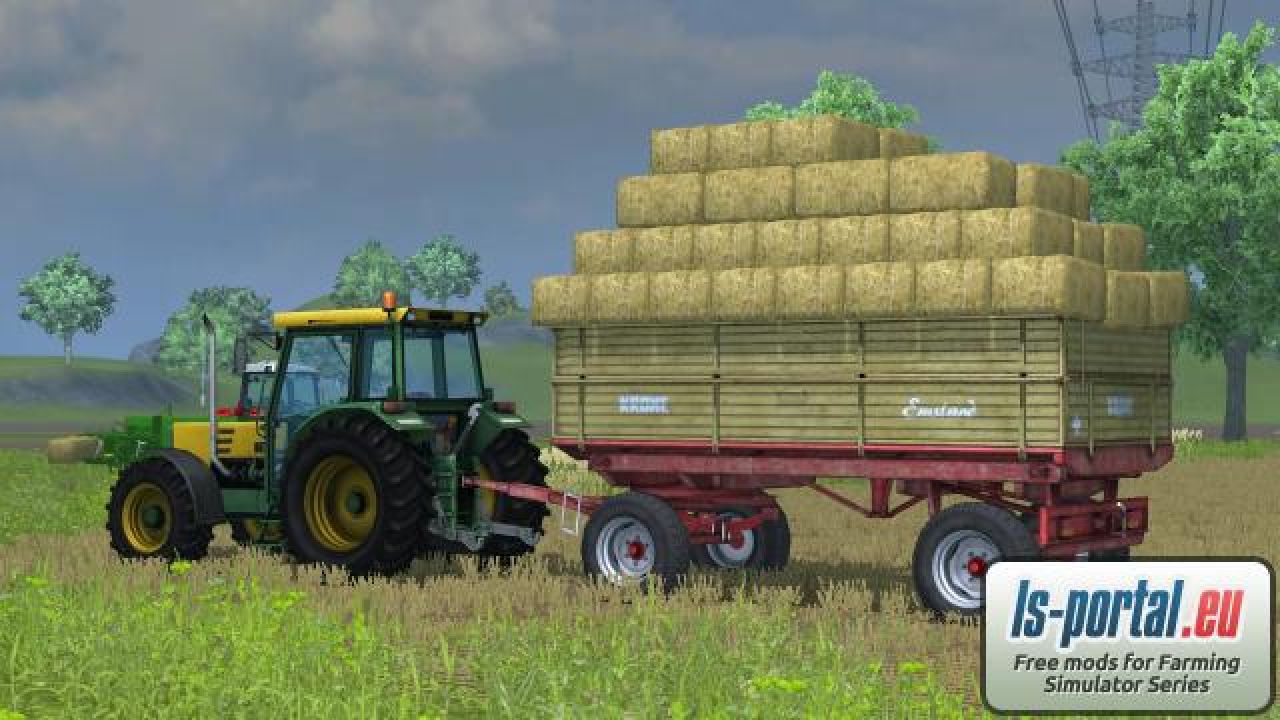 Krone Emsland for small sqare bales