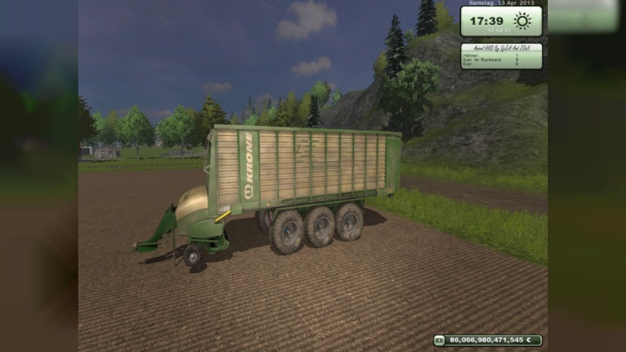 Krone ZX 550 GD Pack