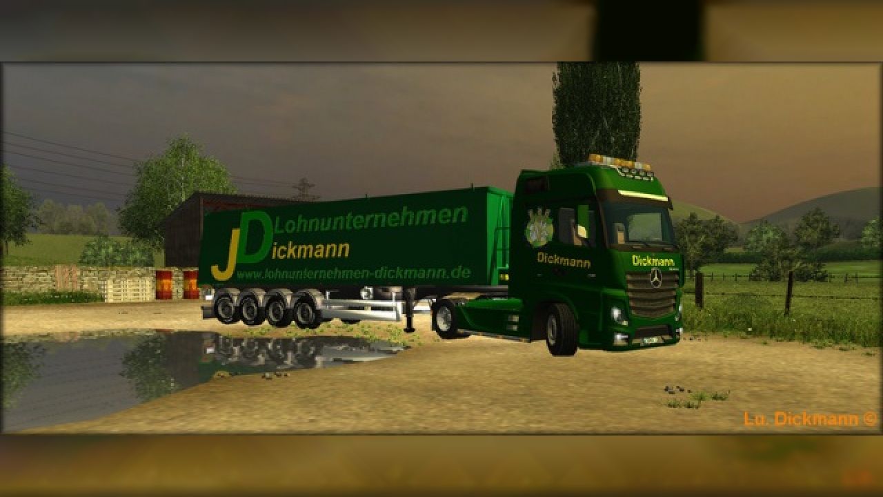 Lohnunternehmen Dickmann Trailer