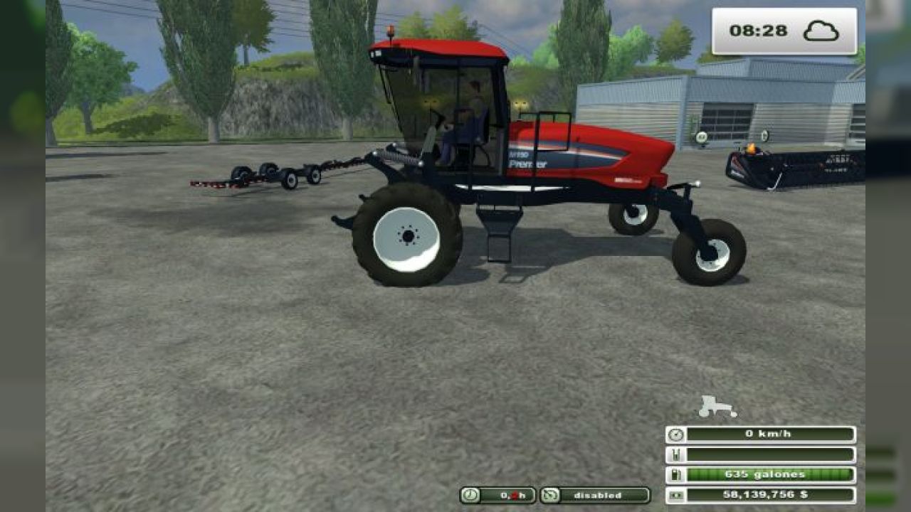 Macdon windrower pack