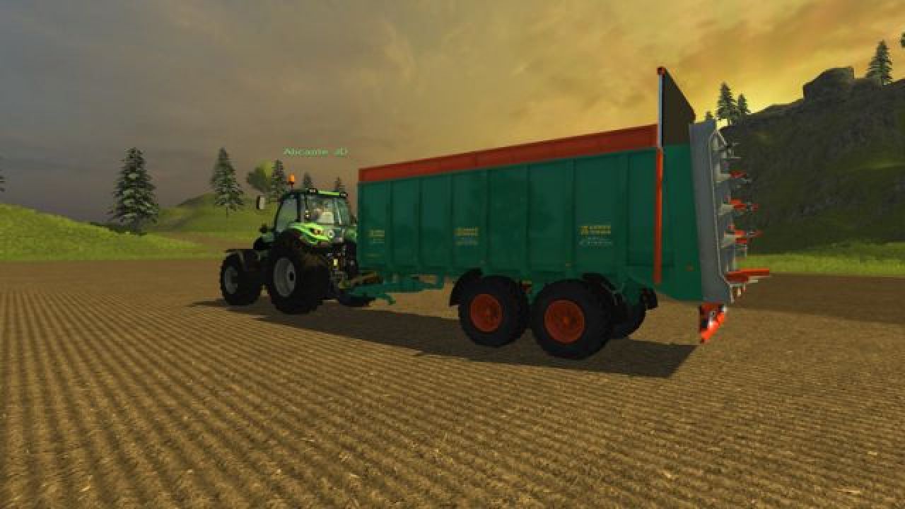 Manure Spreader Tandem v2 MR