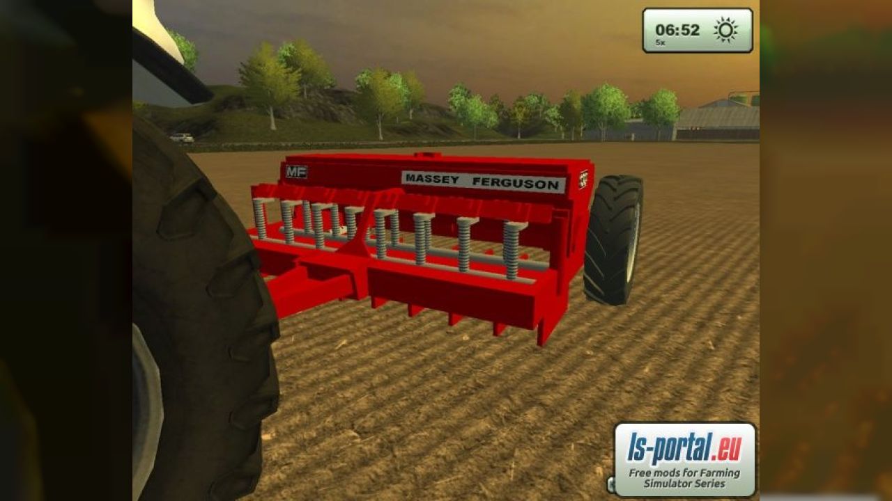 MF 130 seed drill