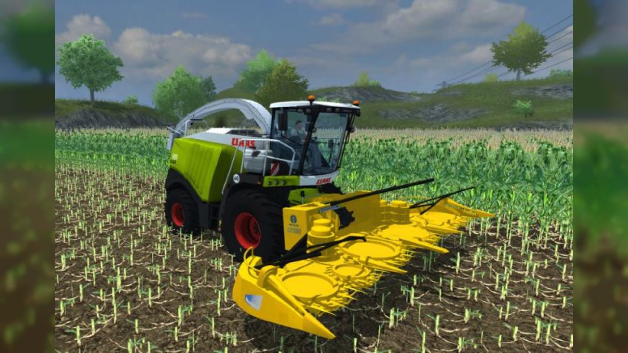 New Holland Maize cutter