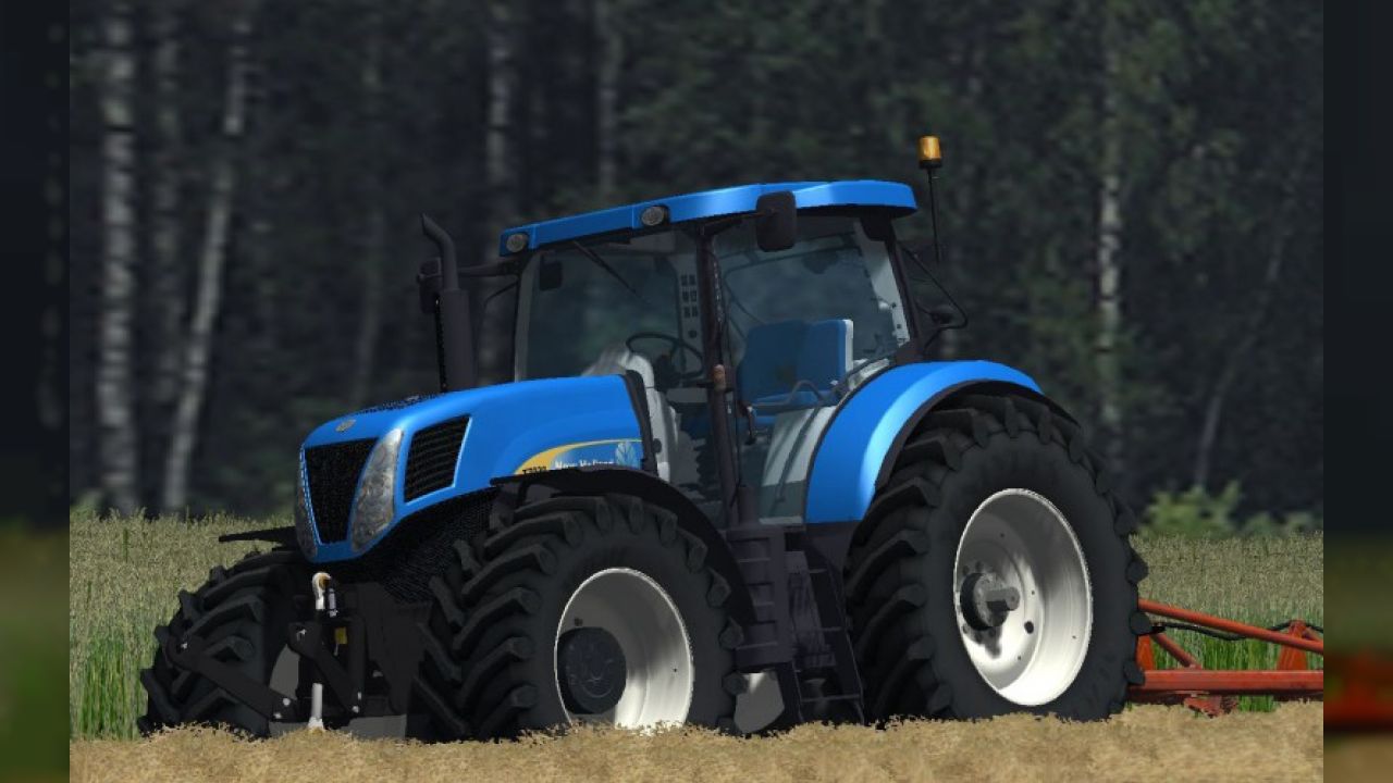 New Holland T7030 PloughingSpec