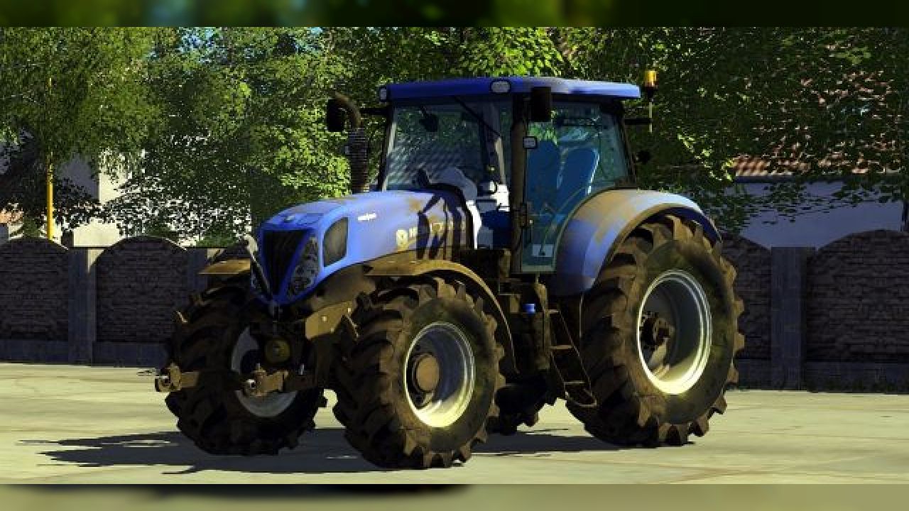 New Holland T7.210 Dirty