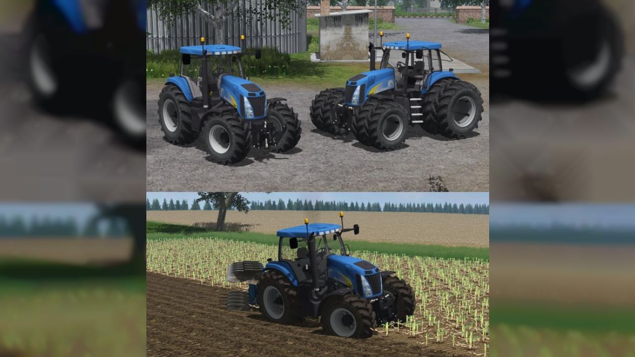 New Holland T8020 V2