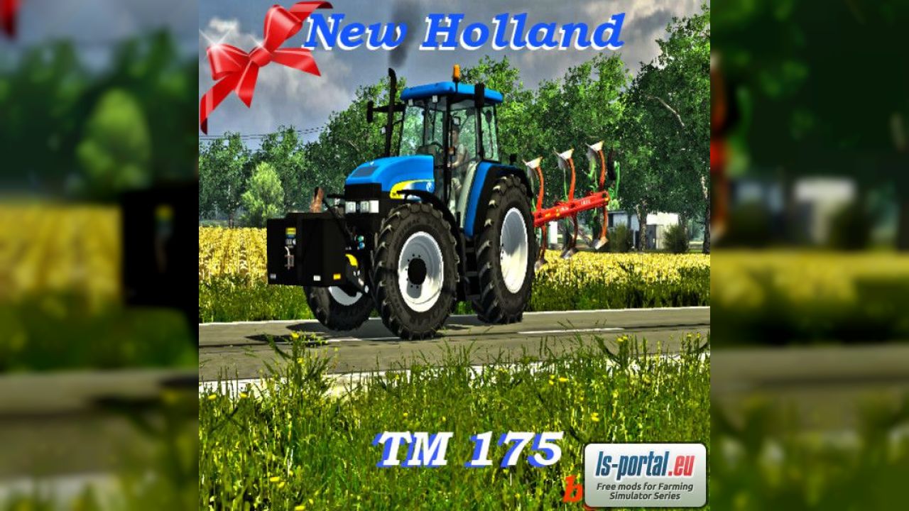 New Holland TM175 by TLS Modding with PloughingSpec