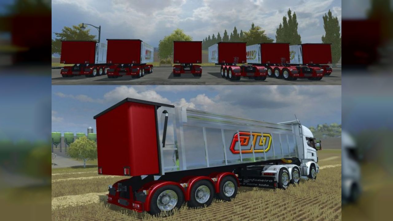 Road Train Trailers Pack