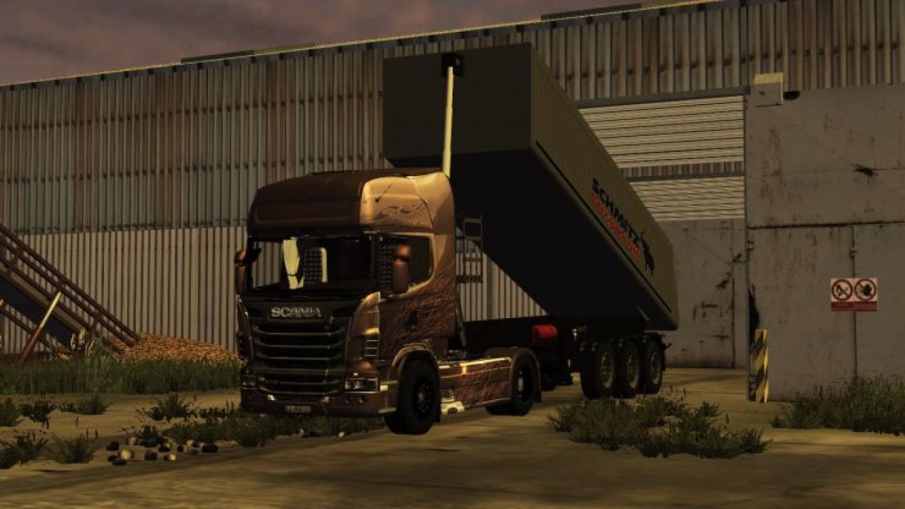 Scania R730 Black Amber