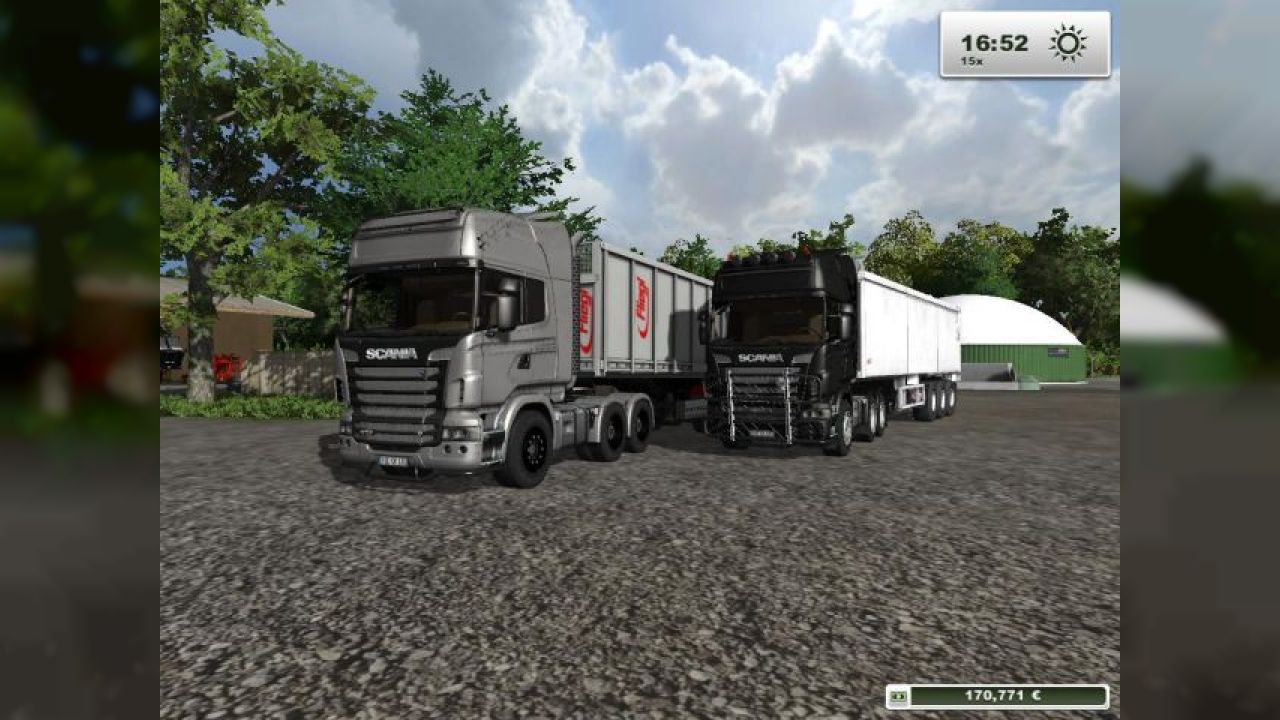 Scania R730 Topline Silver