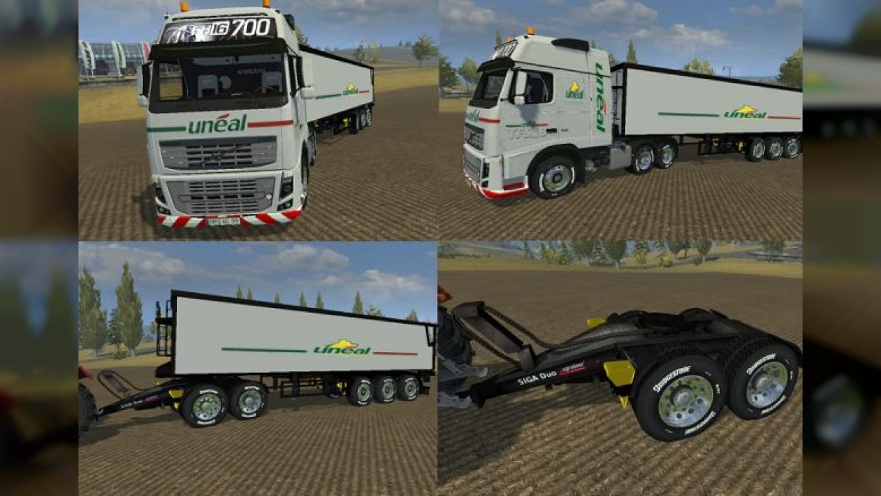 Volvo FH16 & Kroeger SRB35 & SigaDUO uneal