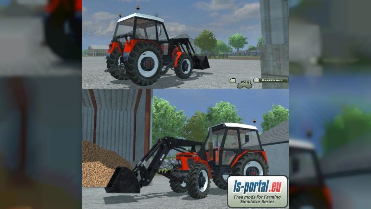 Zetor 7745 with frontloader