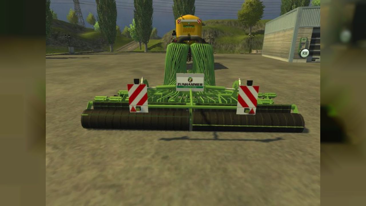 Zuhnhammer Grubber for Xerion 3800 SaddleTrac