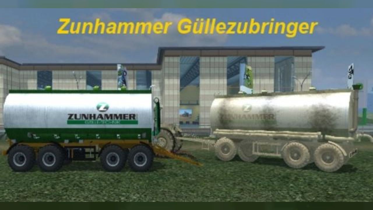 Zunhammer liquid manure trailer