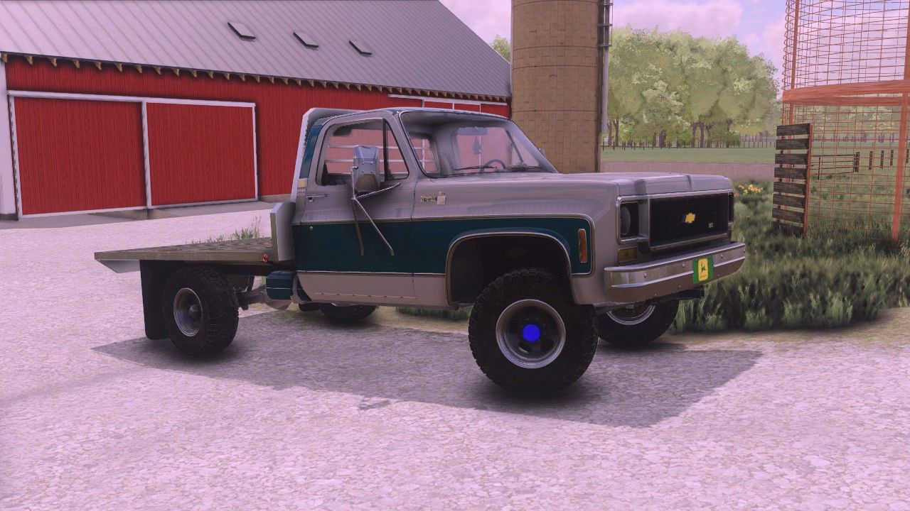 1974 Chevy K30 single flatbed FS22 - KingMods