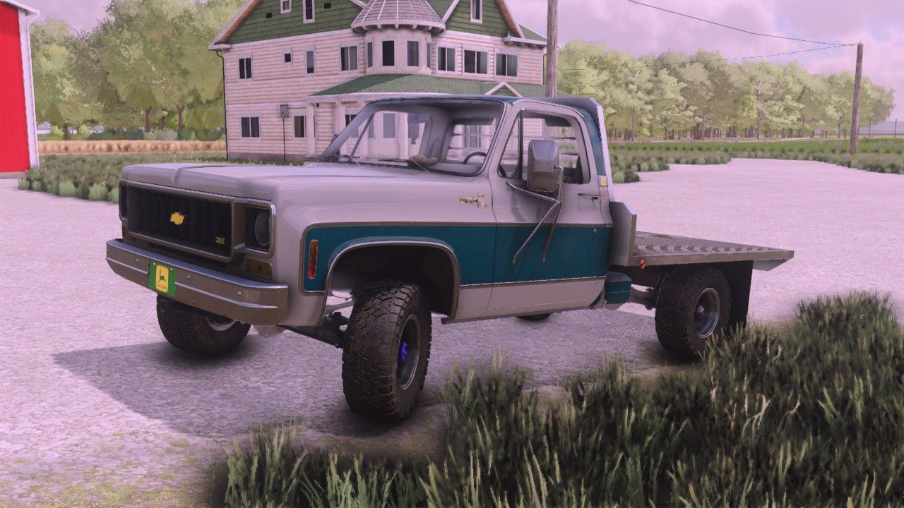 1974 Chevy K30 de mesa única