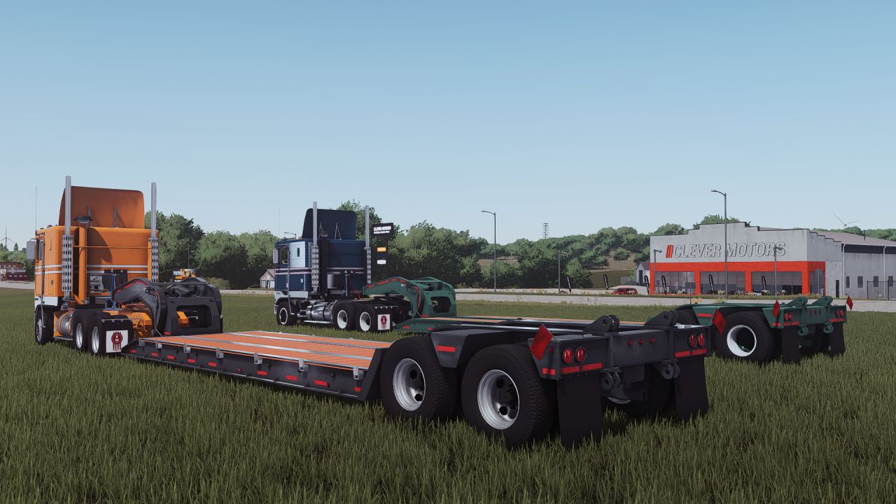 2-axle Lowboy