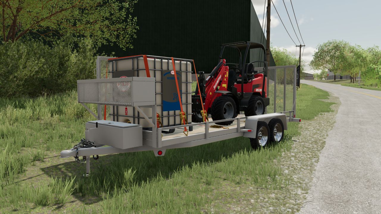 2 Axle Mower Trailer