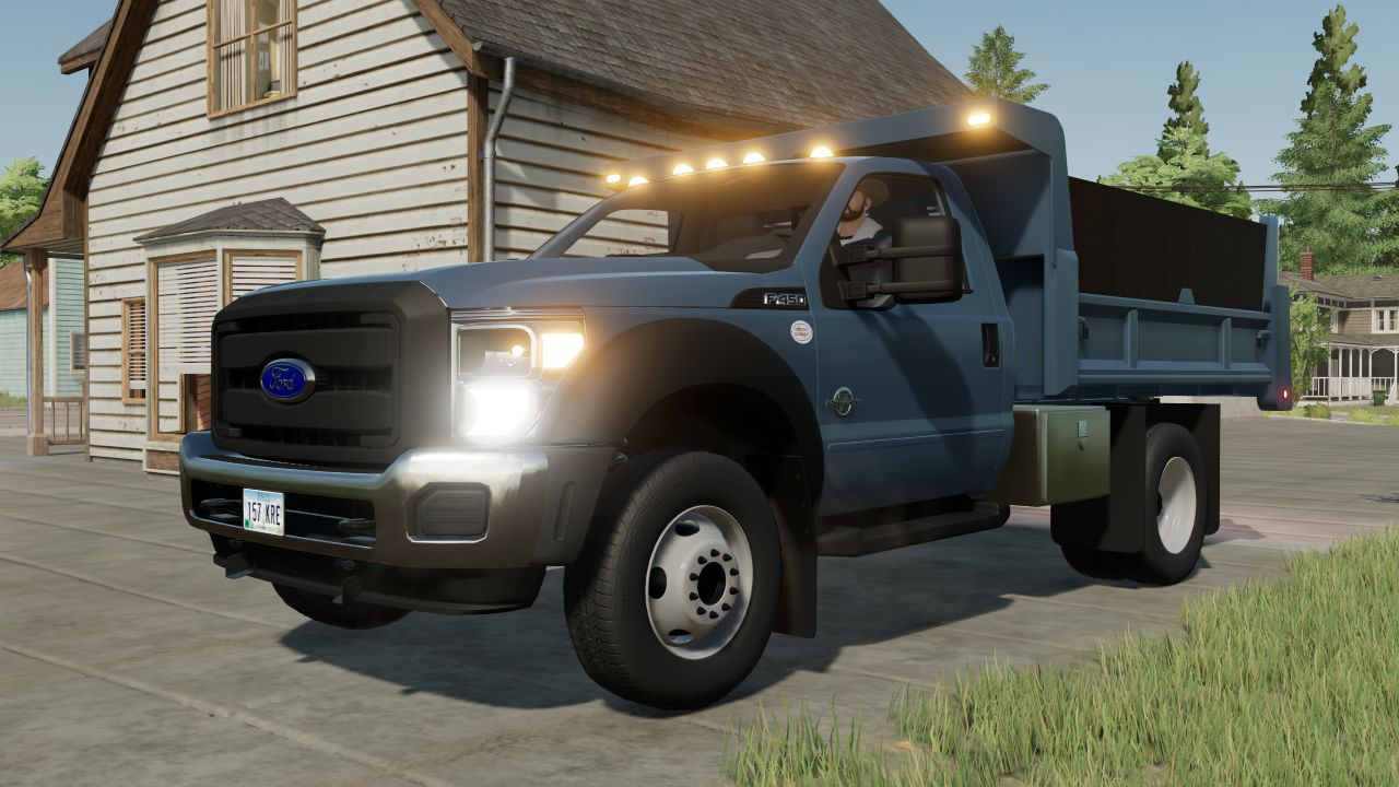 Caminhão basculante Ford F450 2014