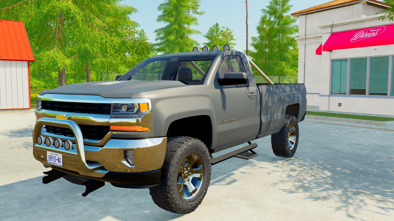 Chevy Silverado Cabine Simple Caisse Longue FS KingMods