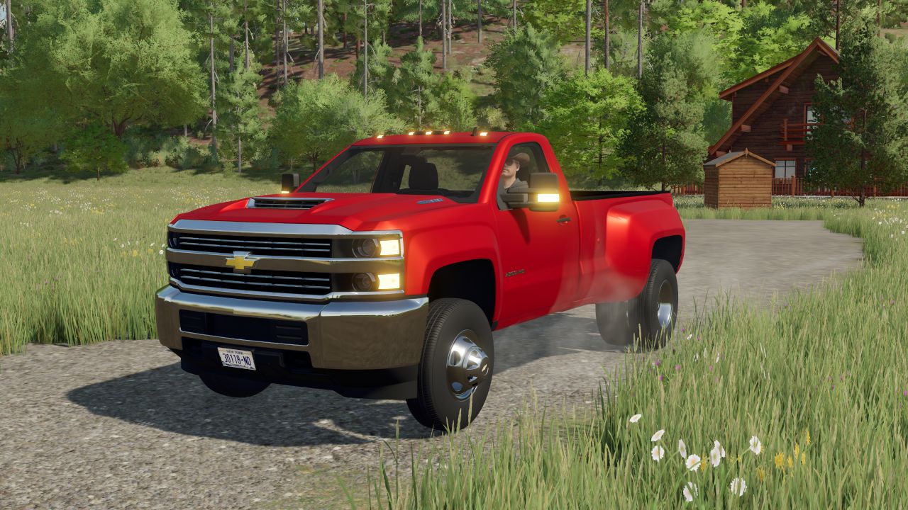 2017 Chevy Silverado 3500HD Single Cab Long Bed FS22 - KingMods