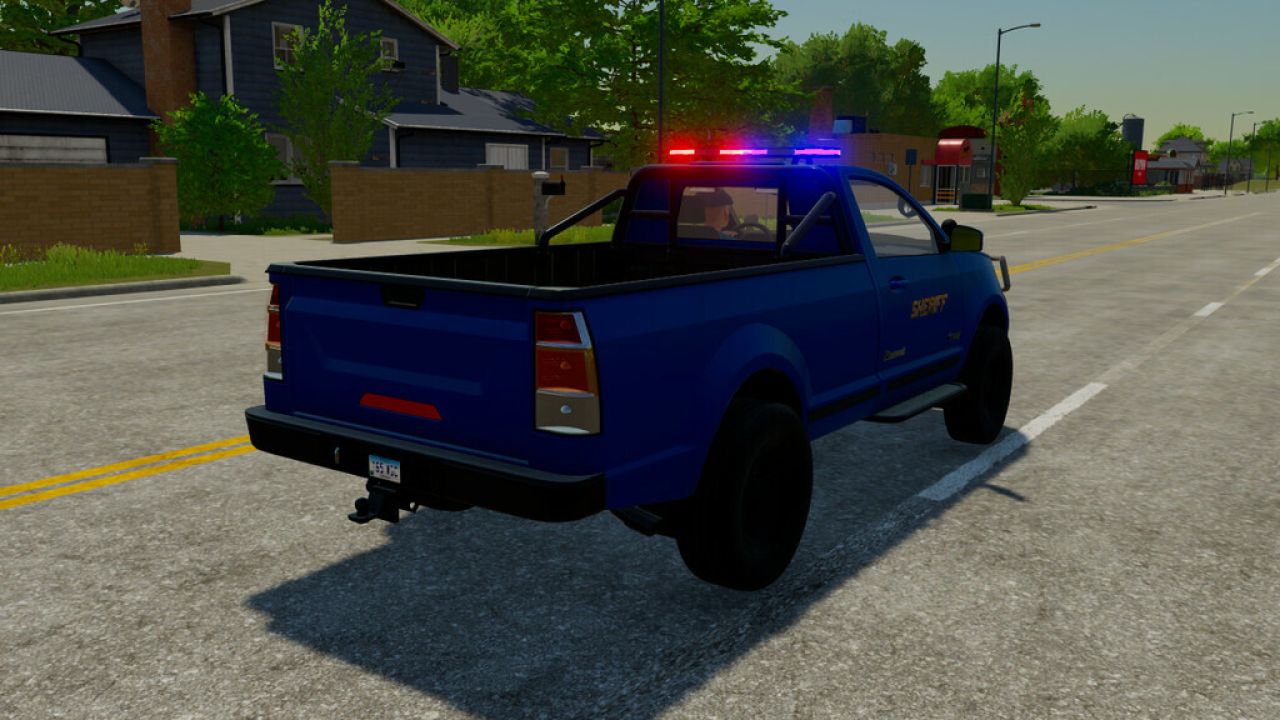 2017 Pickup Police FS22 - KingMods