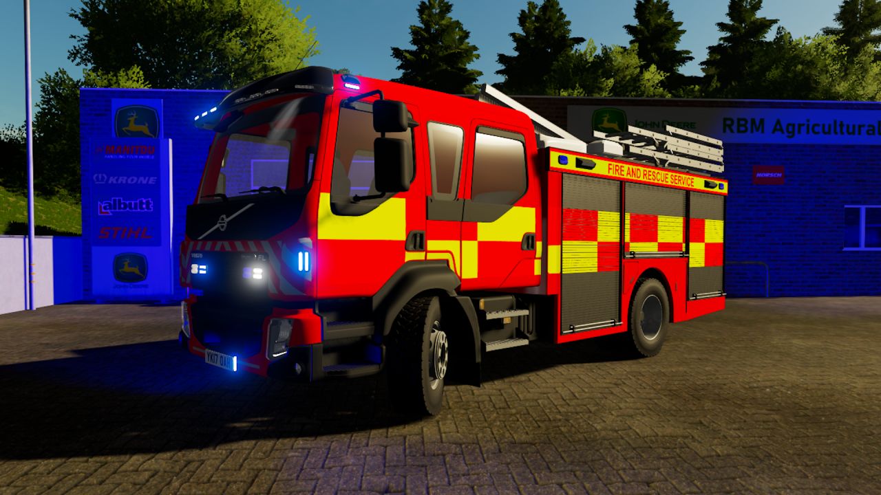2017 Volvo FL Servicio de bomberos del Reino Unido