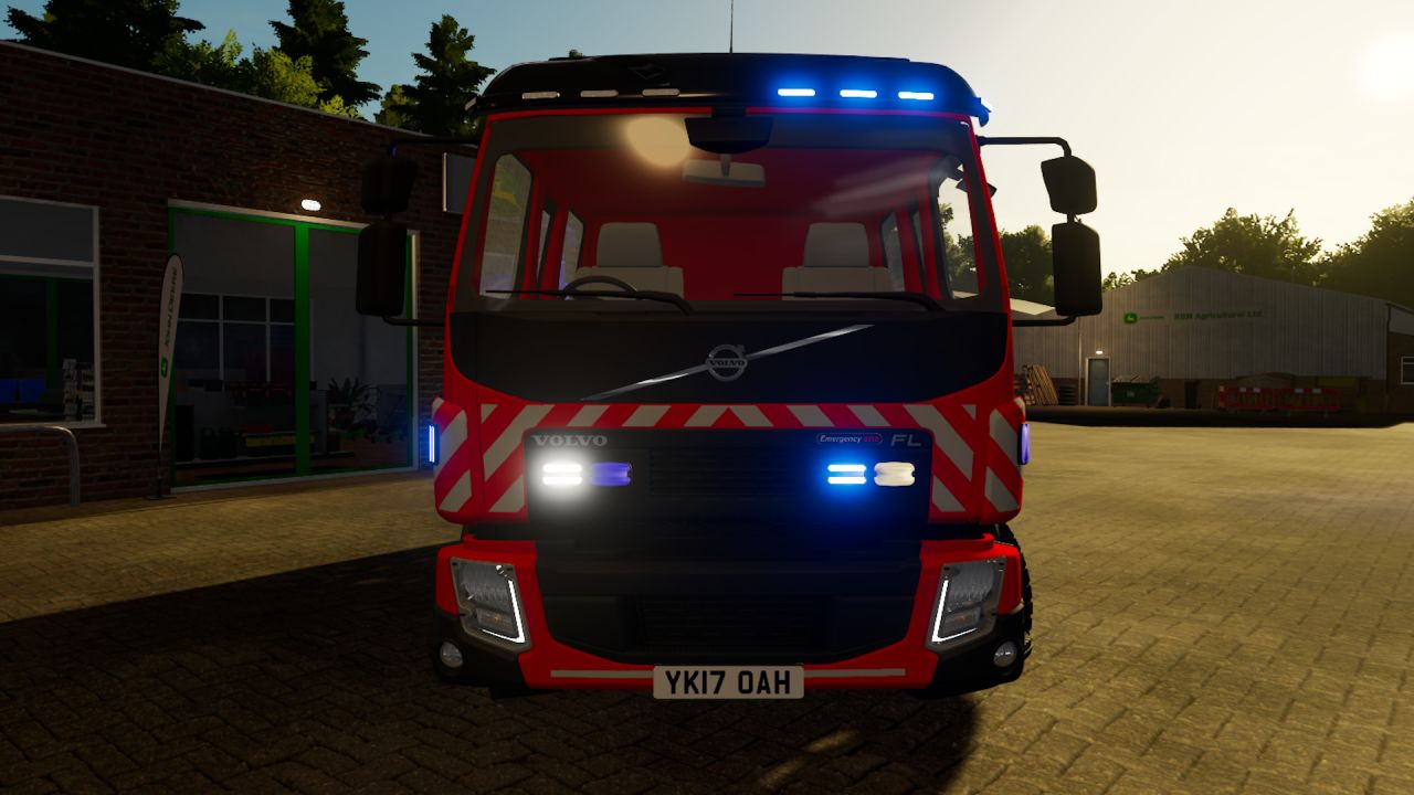 2017 Volvo FL Servicio de bomberos del Reino Unido