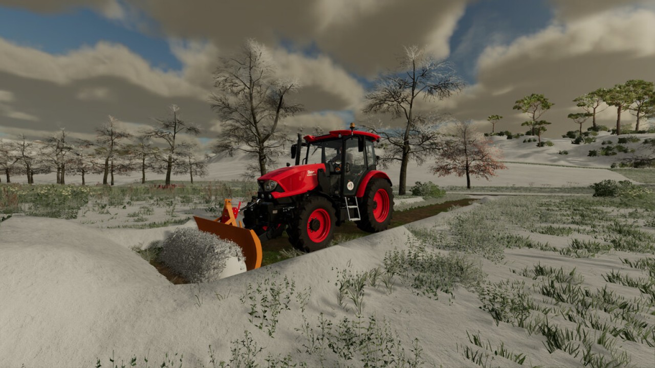 Снегоочиститель 2,20 м FS22 - KingMods