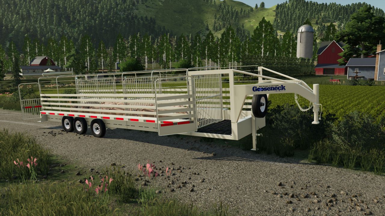 32FT Gooseneck Trailer