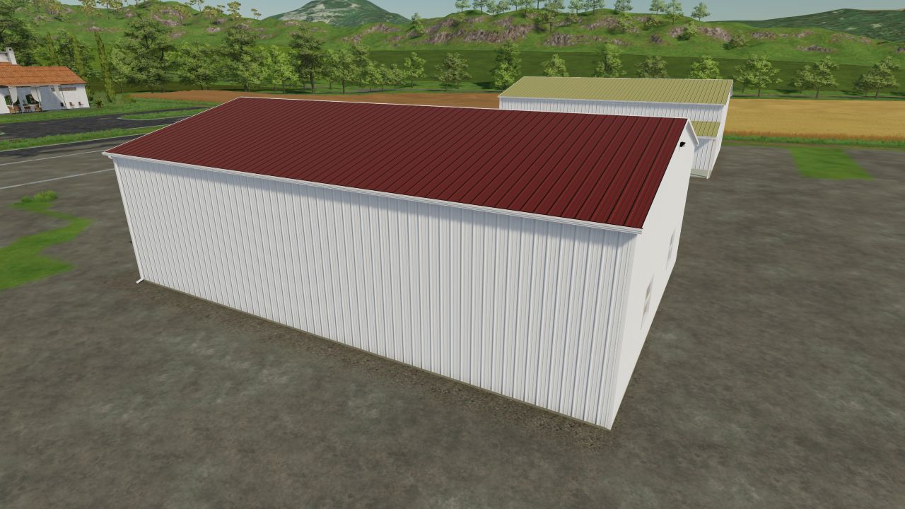 40x60 Schuppen mit Veranda