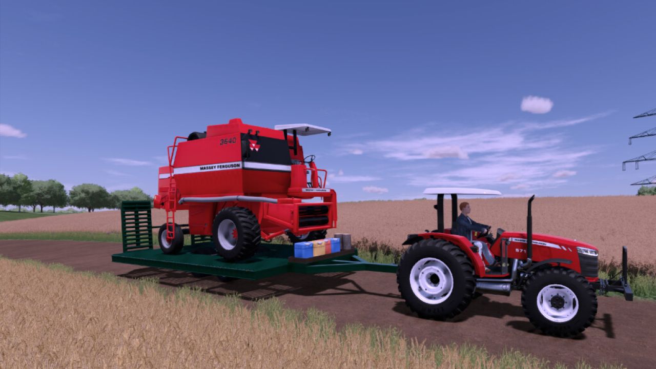 Trailer de transporte agrícola