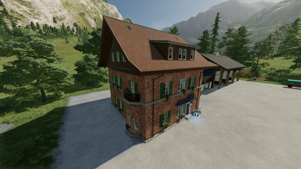 Alpines Farmhaus