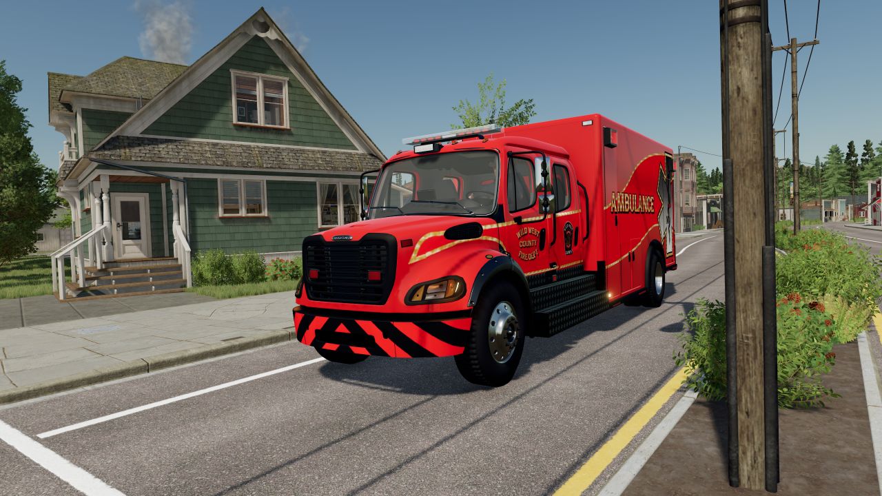 Машина скорой помощи Freightliner M2