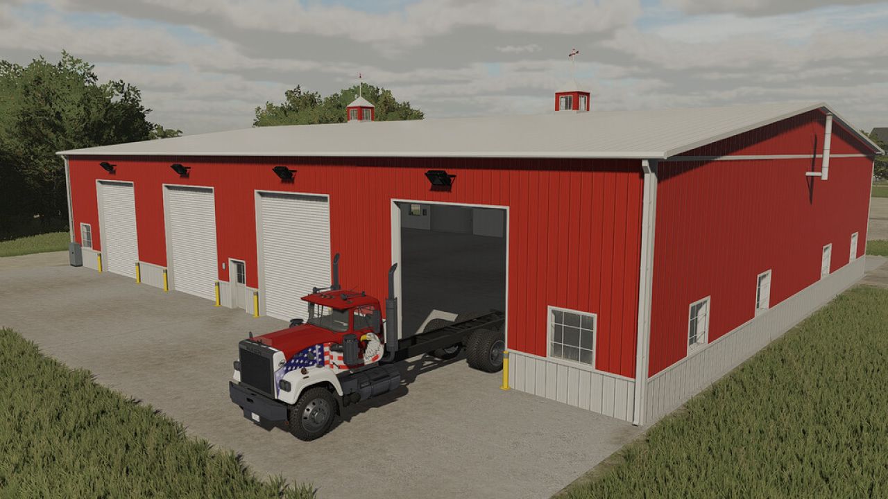 Magasin De Camions Du Midwest Américain