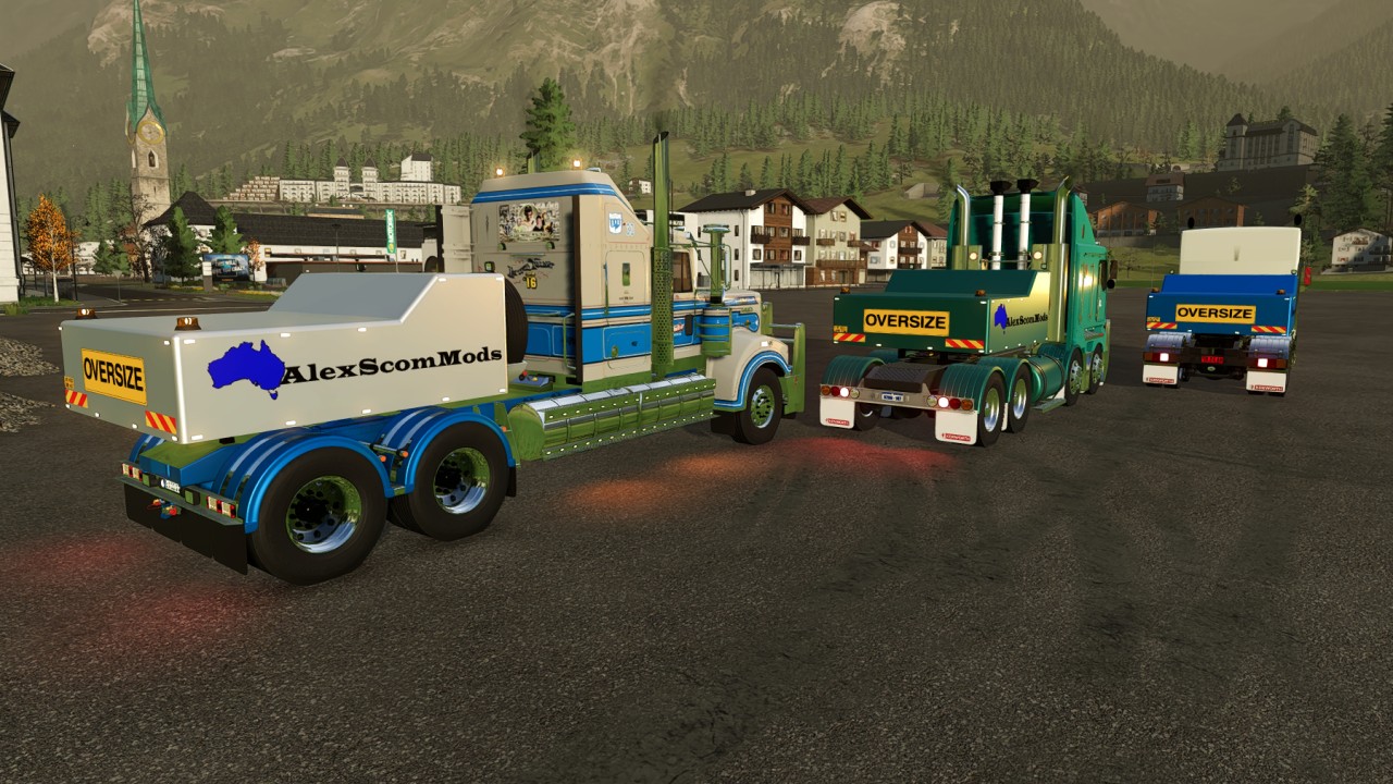 Australian Heavy Haul Pack FS22 - KingMods