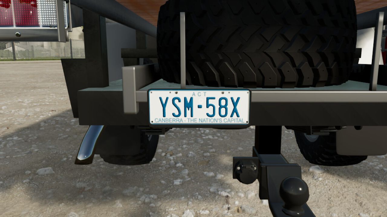 Australian License Plates (Prefab)