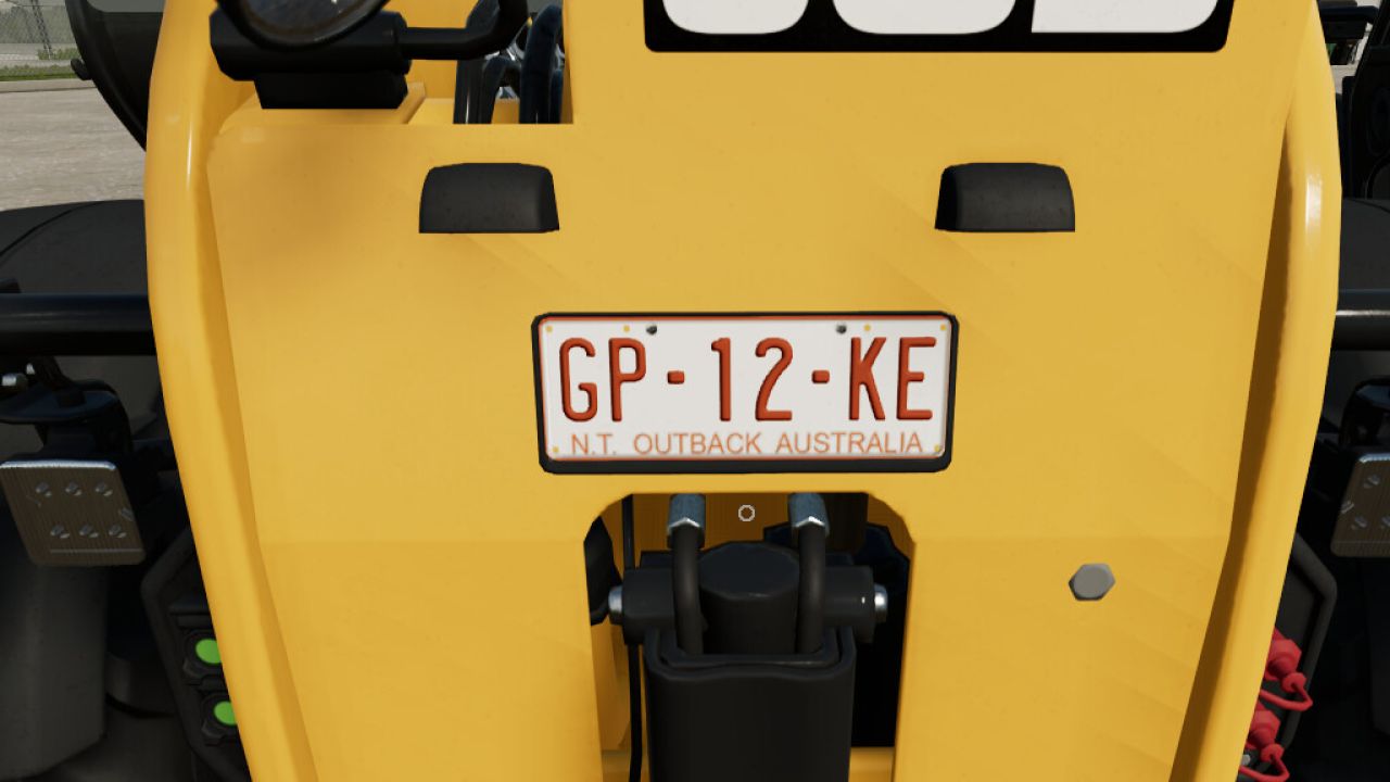 Australian License Plates (Prefab)