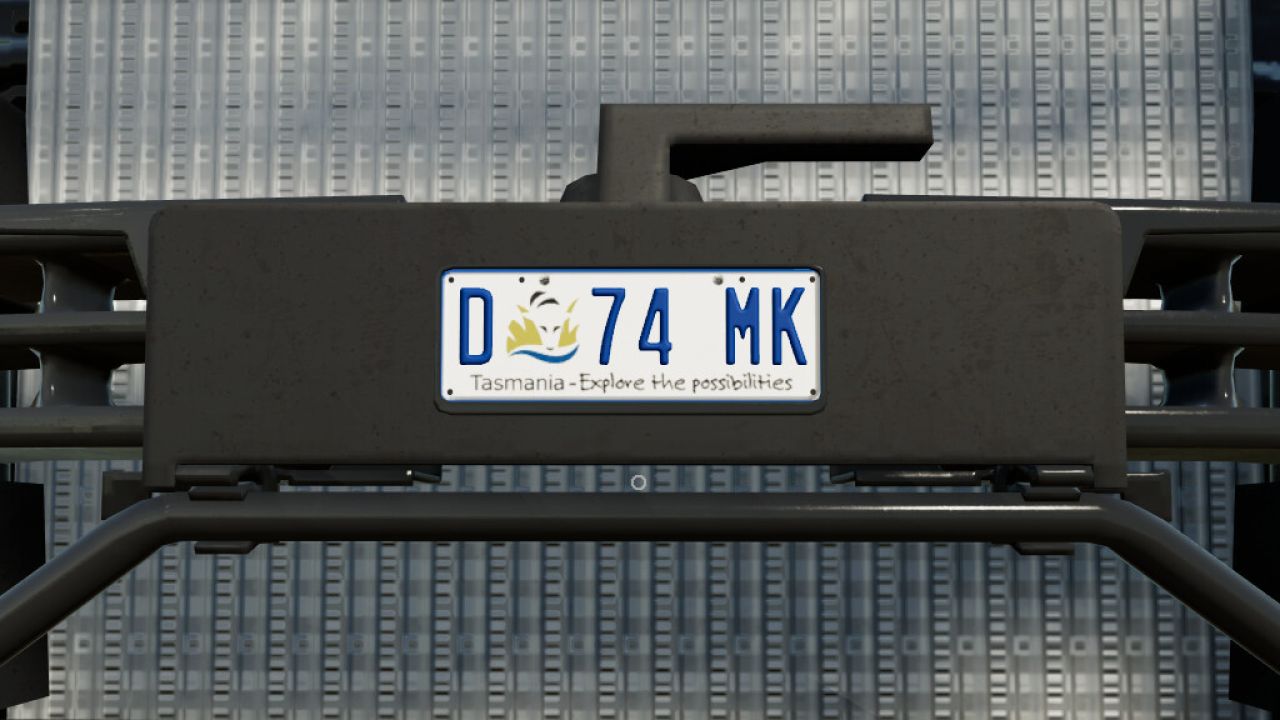 Australian License Plates (Prefab)