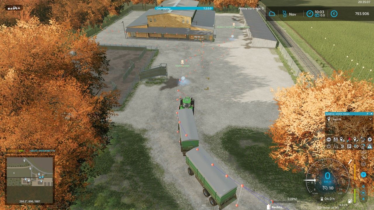 AutoDrive Iowa Plains View FS22 - KingMods