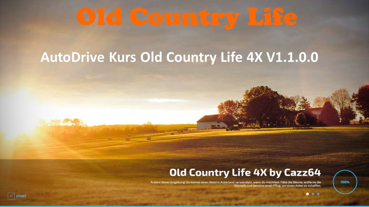 AutoDrive "Old Country Life 4X"