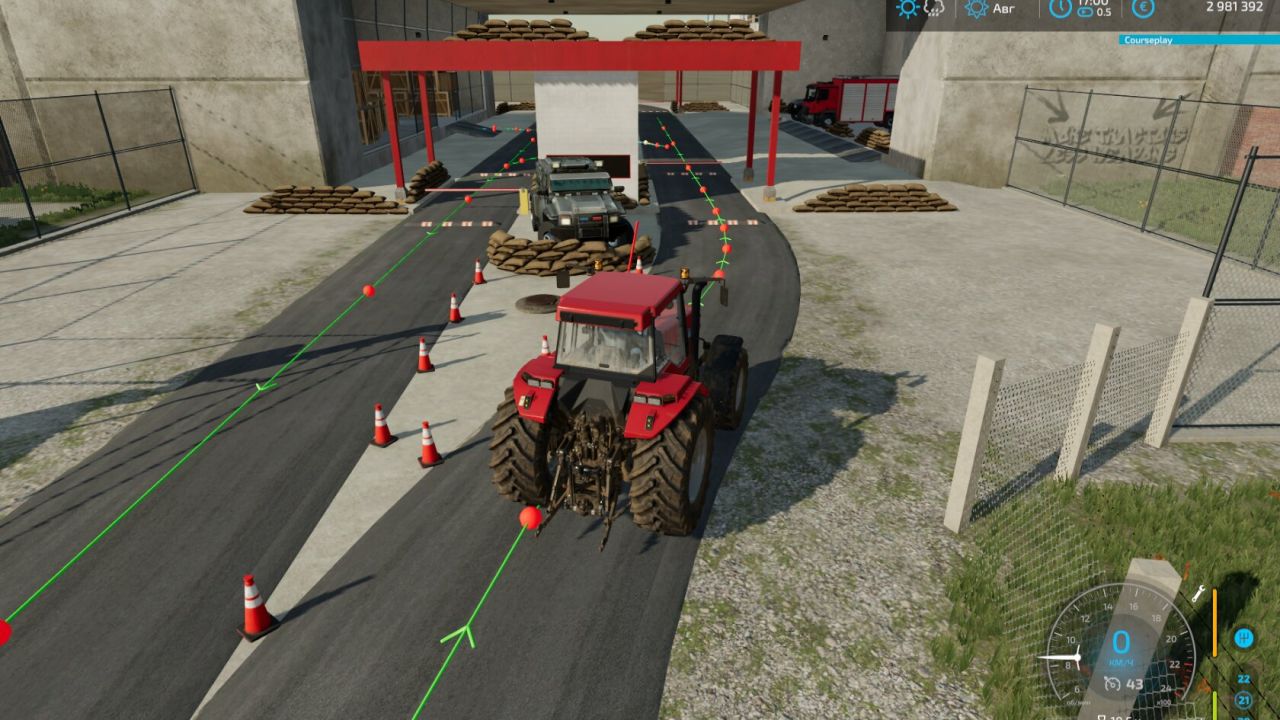 Сеть маршрутов Autodrive для карты Frontier FS22 - KingMods