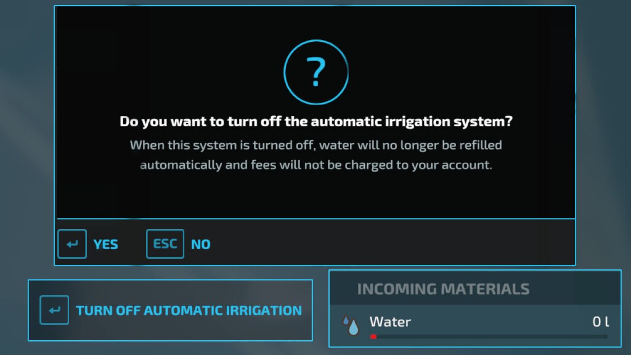 Sistema di irrigazione automatico