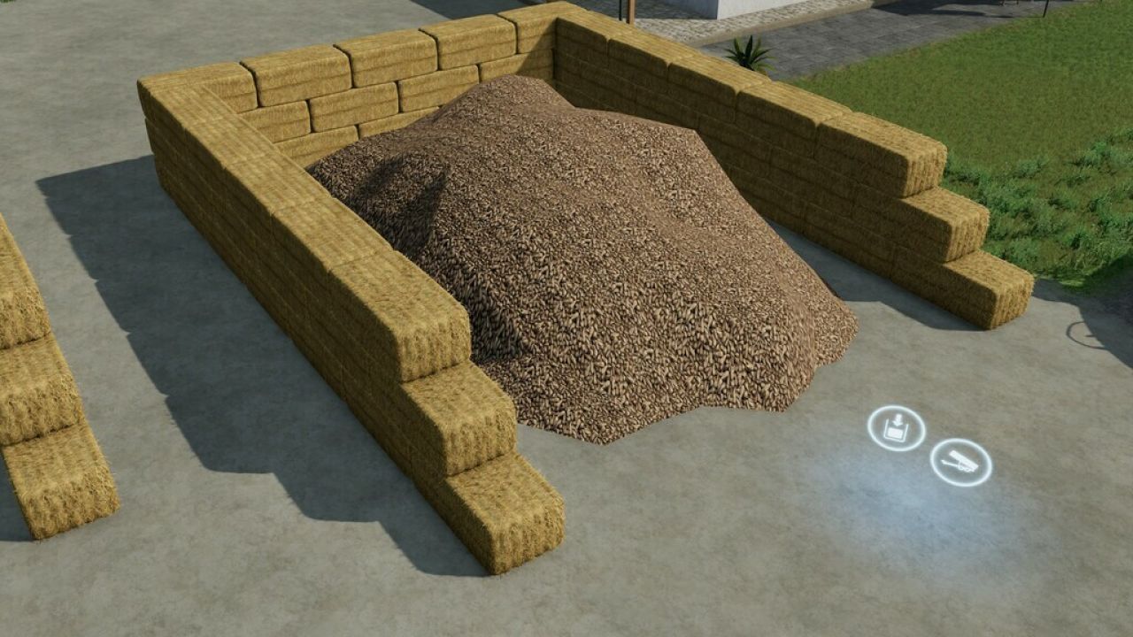 Bale Bunker For Sugarbeet