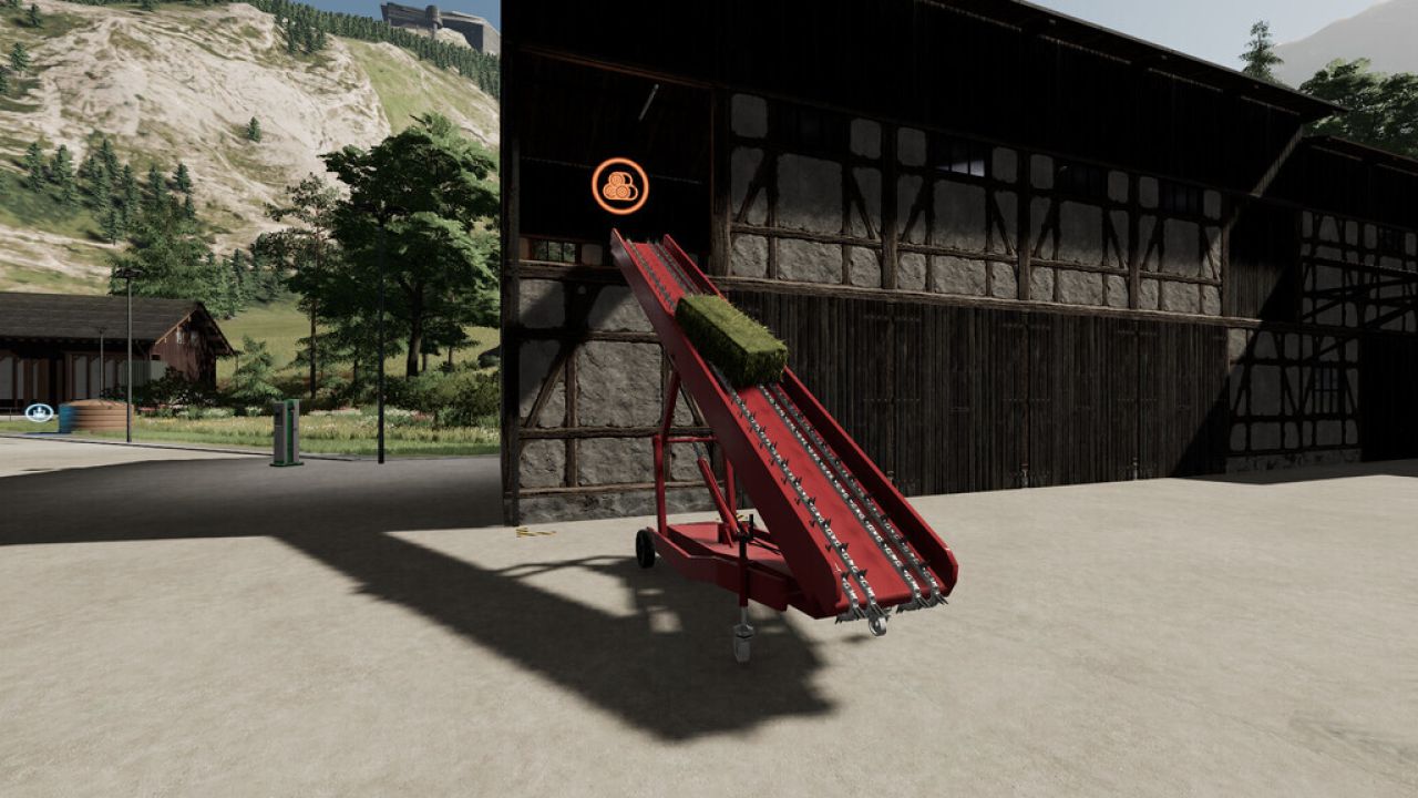 Bale Conveyor Belt FS22 - KingMods