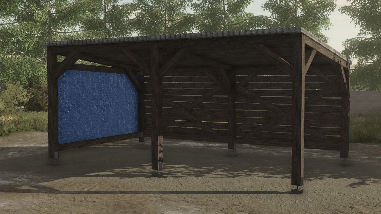 Bale/Machine Sheds Pack FS22 - KingMods