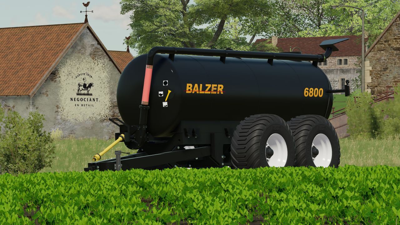 Balzer 6800 slurry tanker