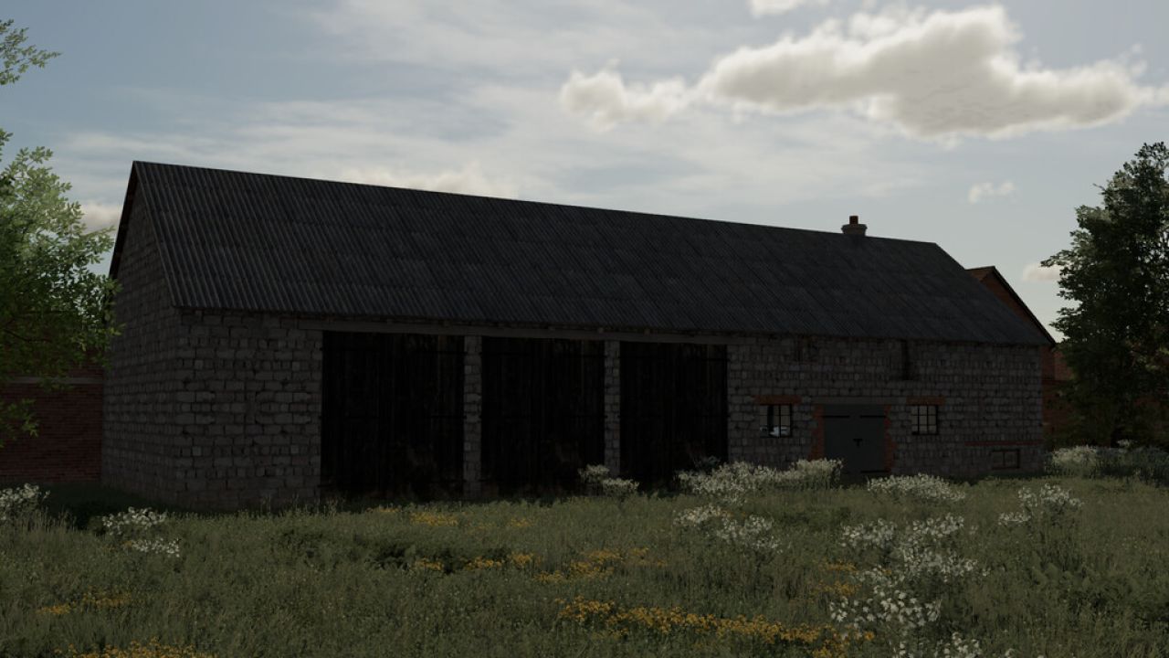 Barn With Cowshed