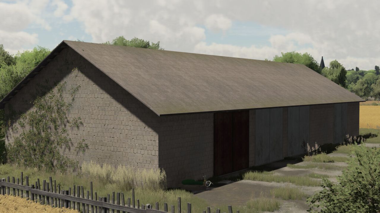 Barn With Cowshed